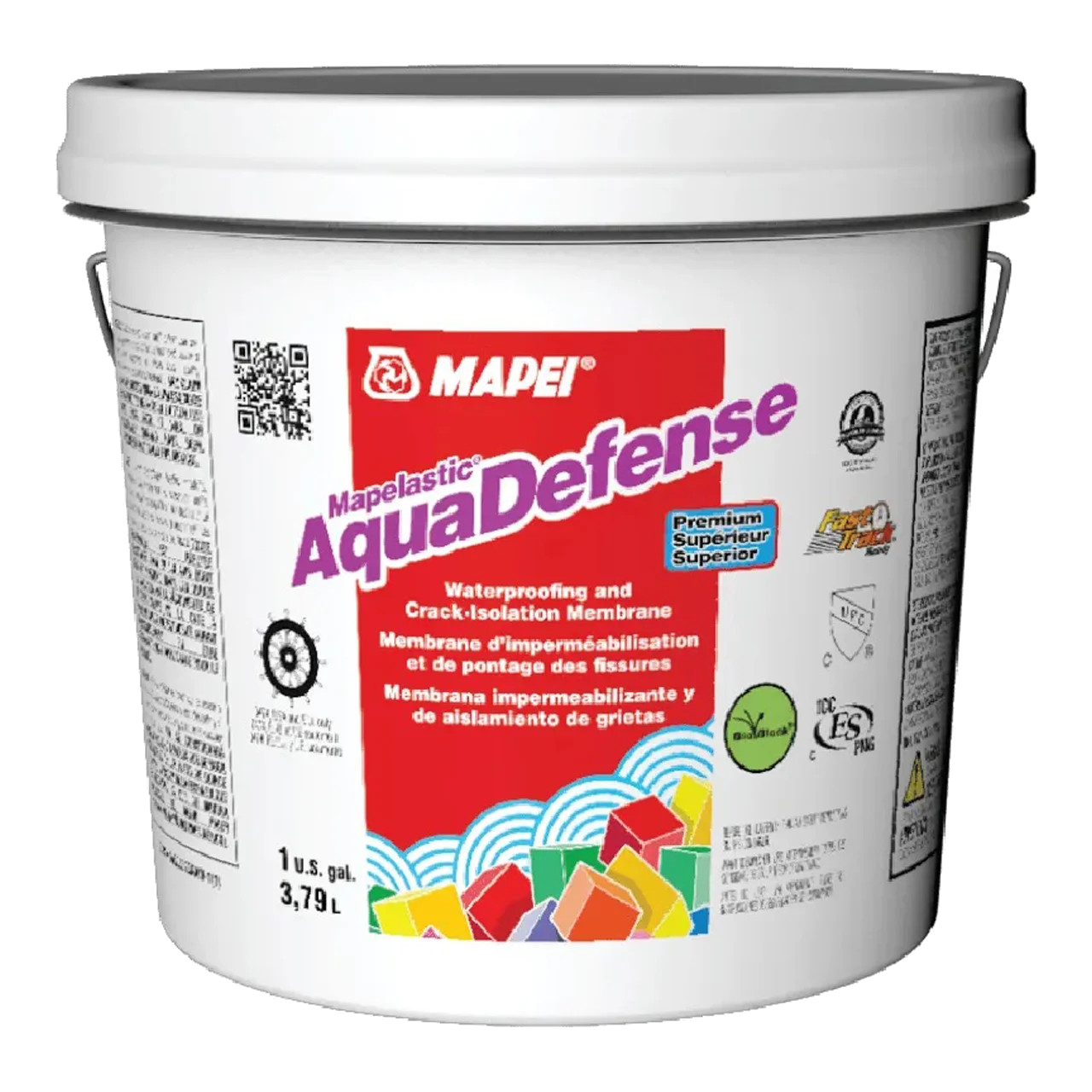 Mapei Mapelastic AquaDefense — impermeabilização
